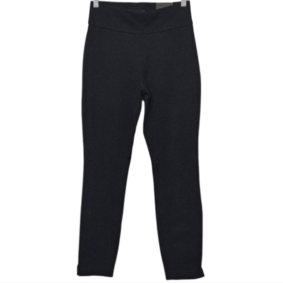 NWT EXPRESS COLUMNIST BLACK HIGH-RISE ANKLE LEGGINGS WOMEN'S SIZE XS - Picture 1 of 4
